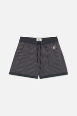 Pinstripe Black Swimpants