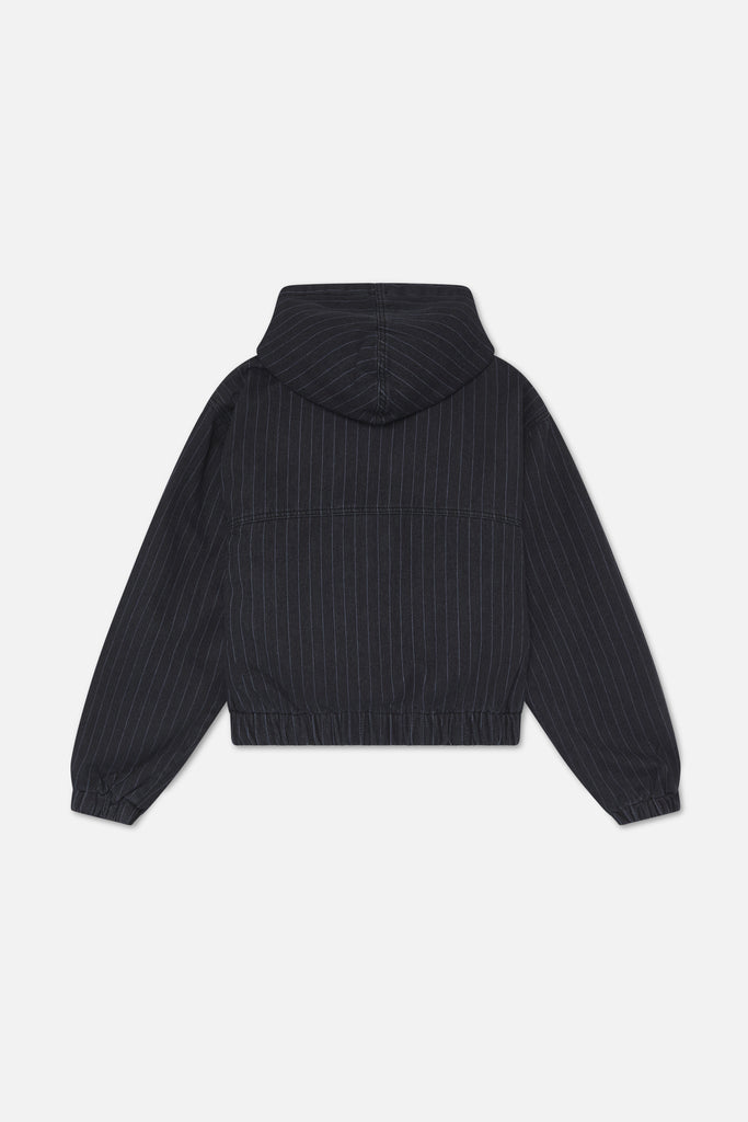 Pinstripe Dark Work Jacket