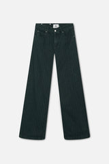 Pinstripe Carrie Green Pants