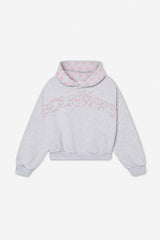 Raw Pop Grey Melange Hoodie