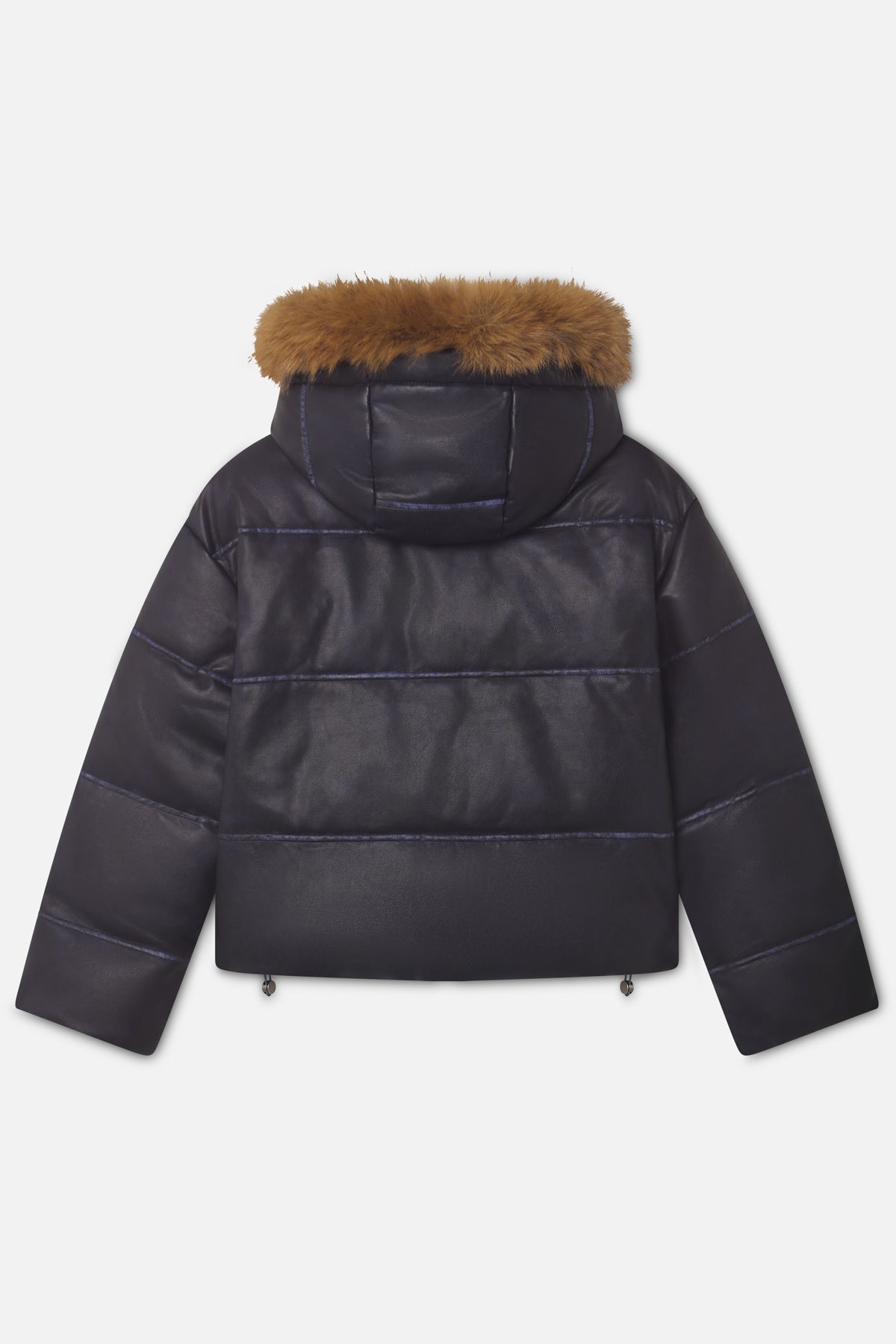 Raw Dark Puffer Jacket