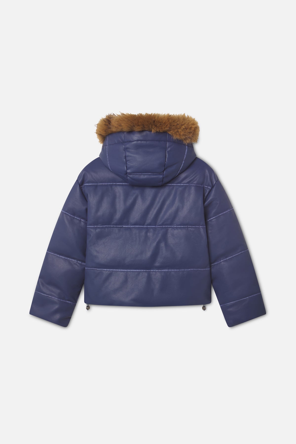 Raw Royal Blue Puffer Jacket