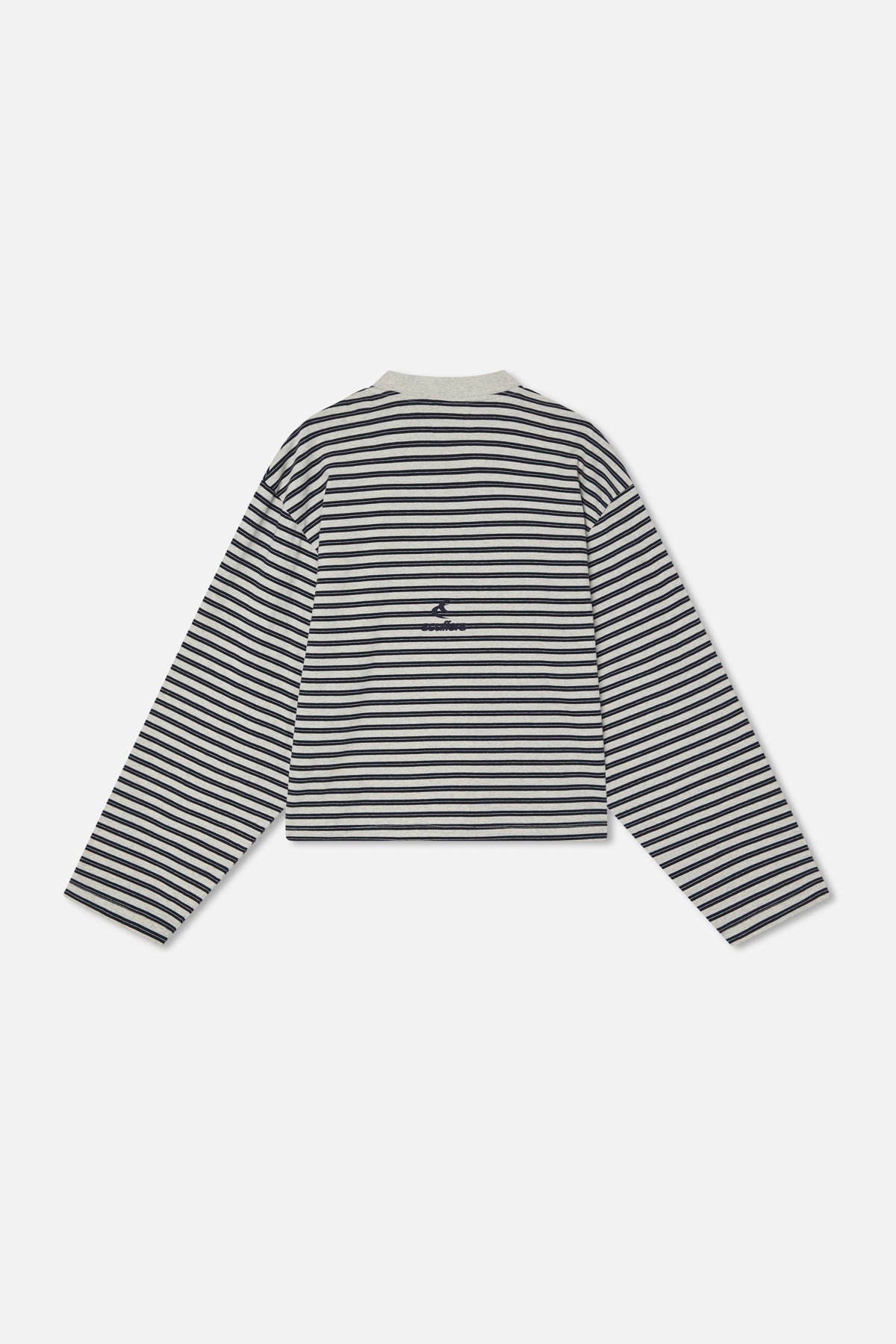 Raw Striped Navy Longsleeve