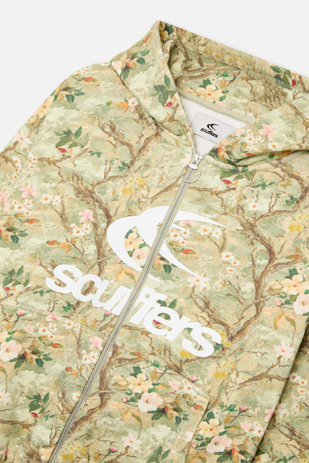 Real Flower Zipper