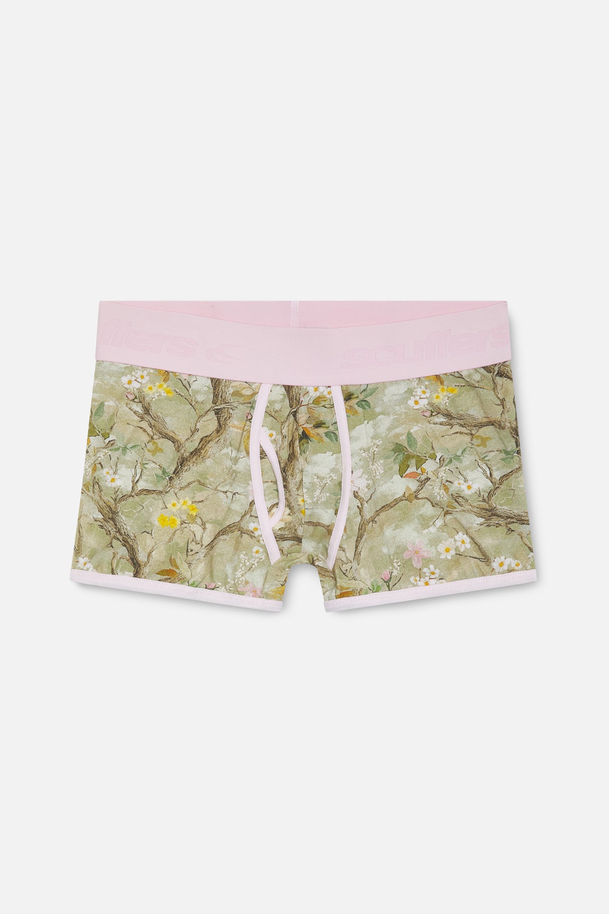 Real Flower & Pink Boxers