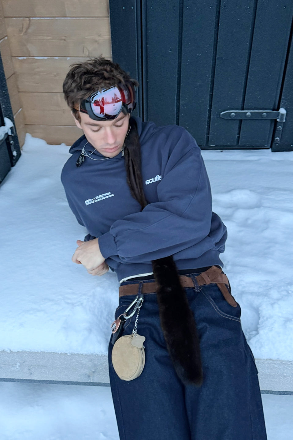 Worldwide Blue Hoodie