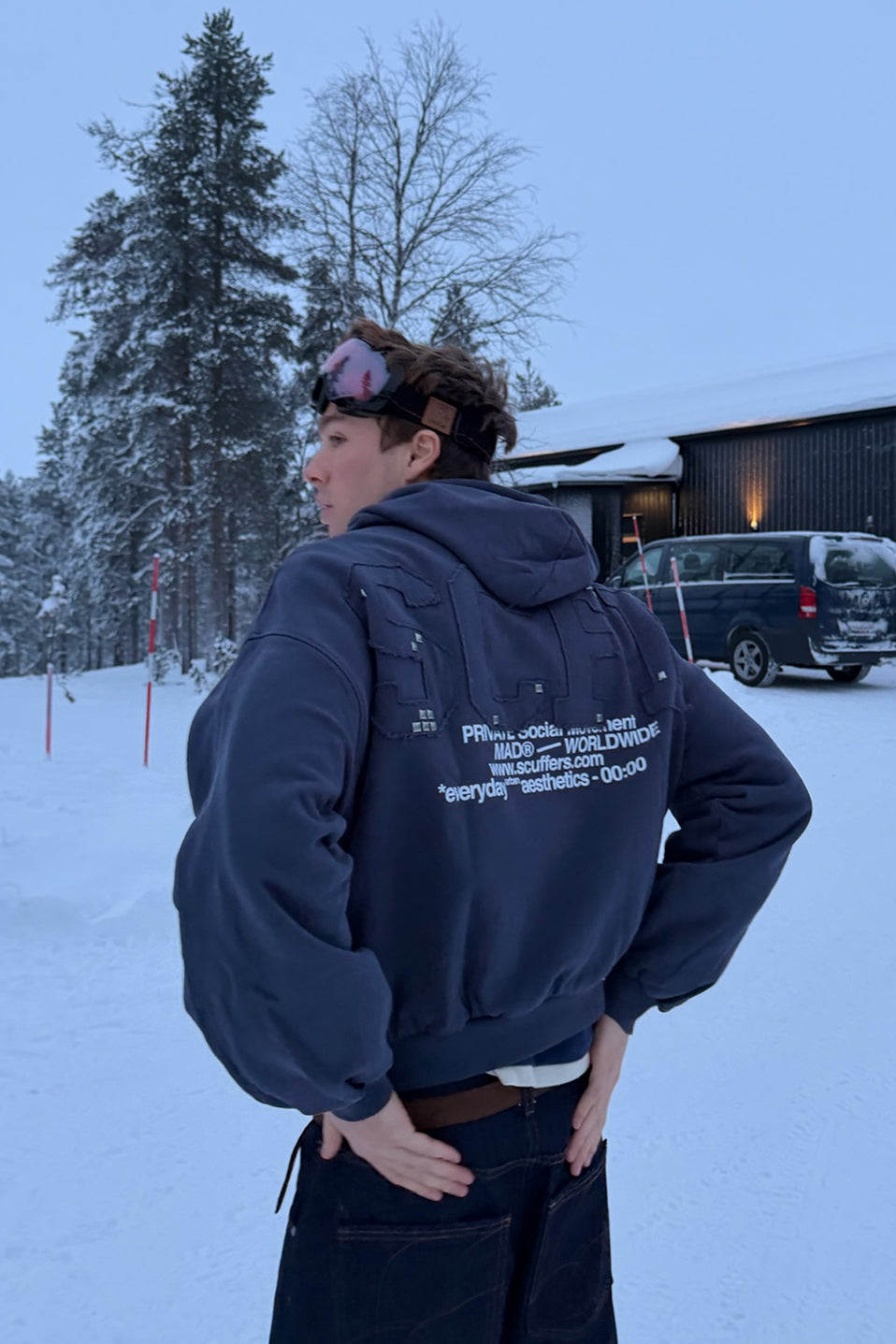 Worldwide Blue Hoodie