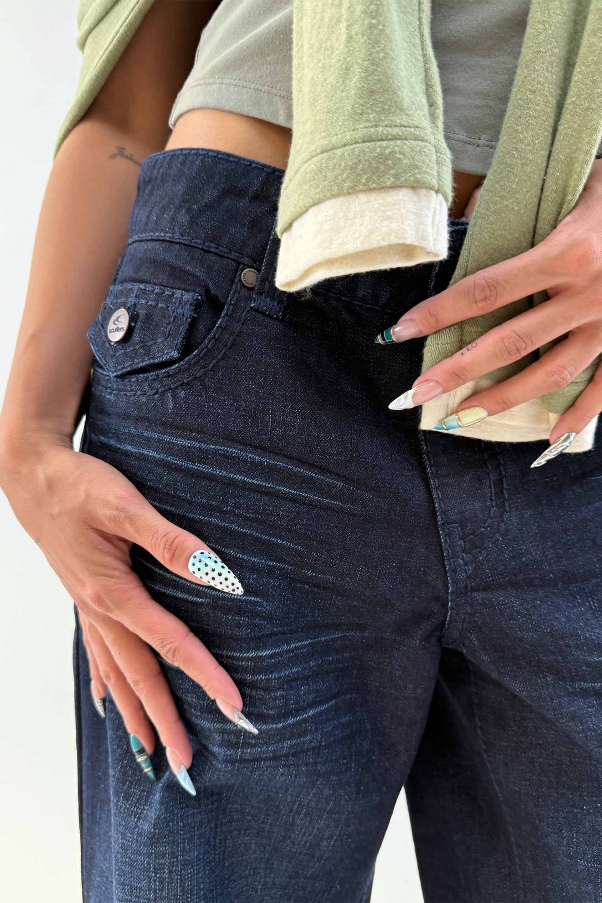 Pekin Dark Blue Pants