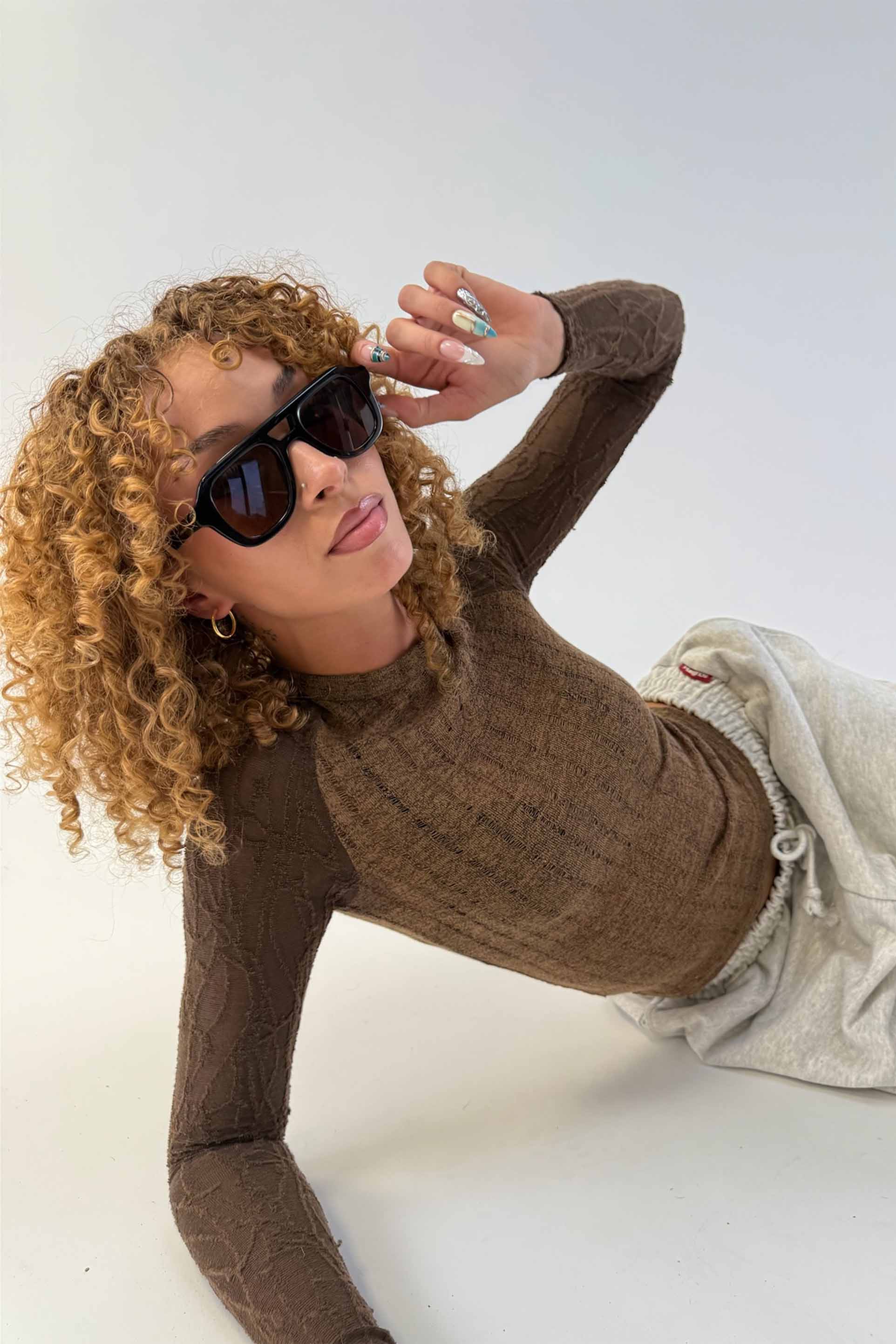 Luci Brown Longsleeve