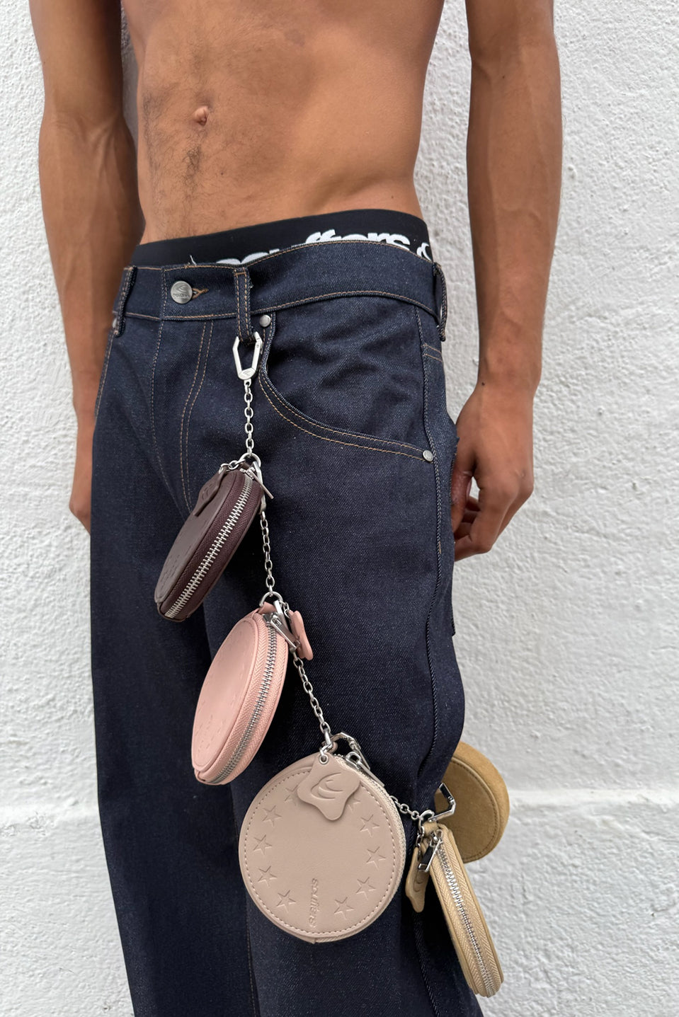 Essential Ecru Keychain Wallet