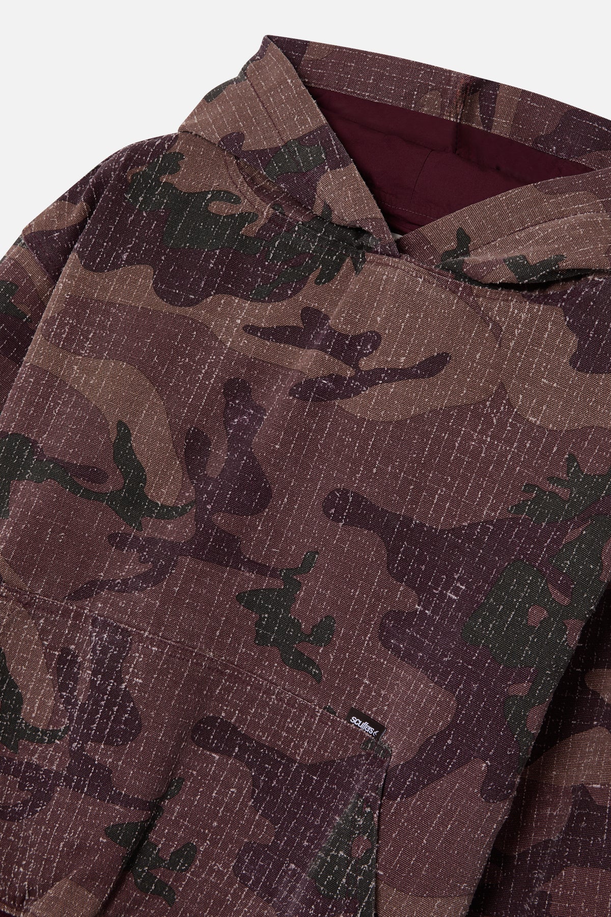 Ripstop Burgundy Hoodie – Scuffers