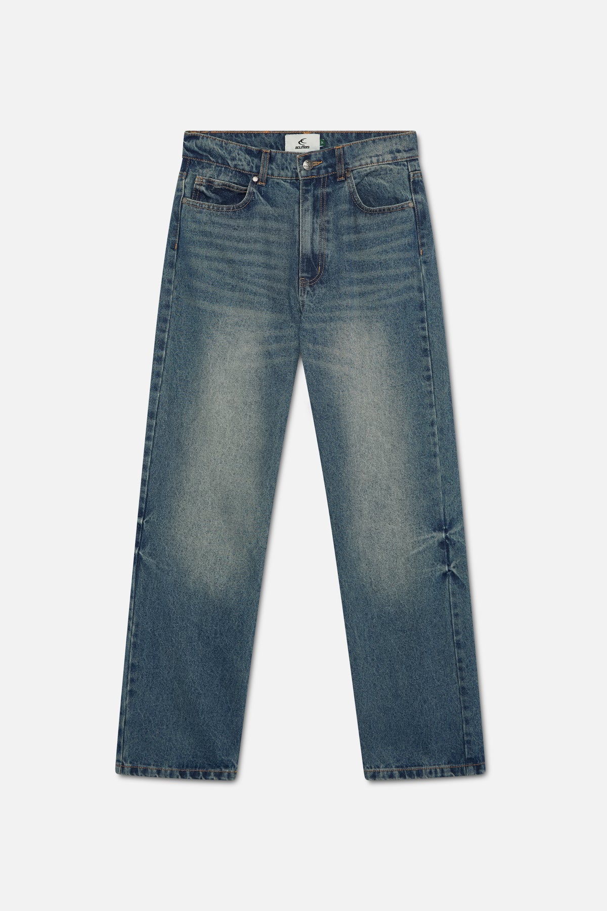 Roll Dark Blue Pants – Scuffers