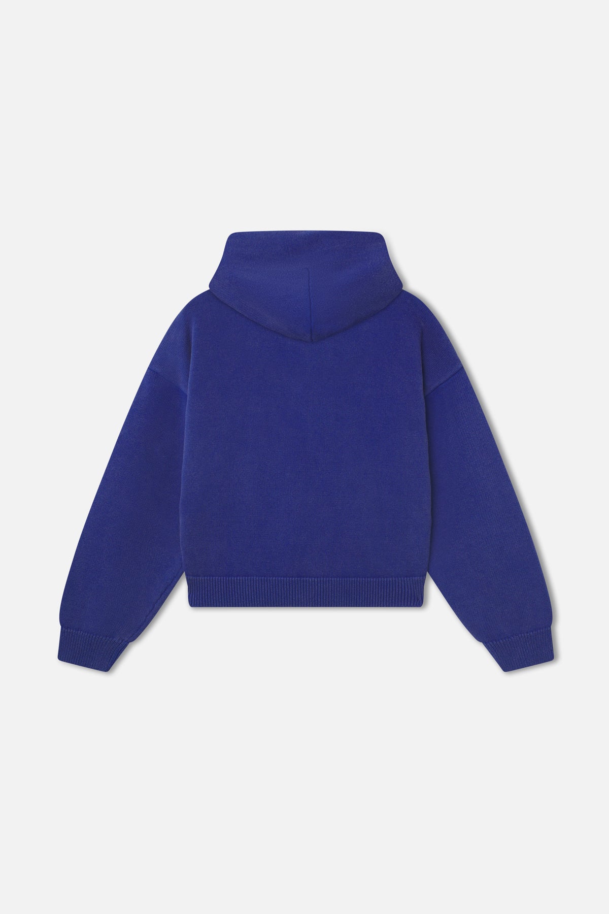 Rolly Blue Knit Zipper