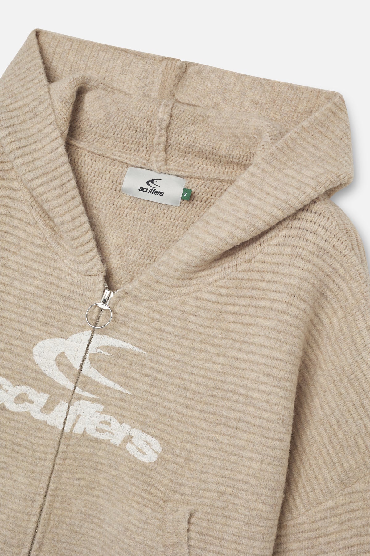 Roots Ecru Knit Zipper – Scuffers