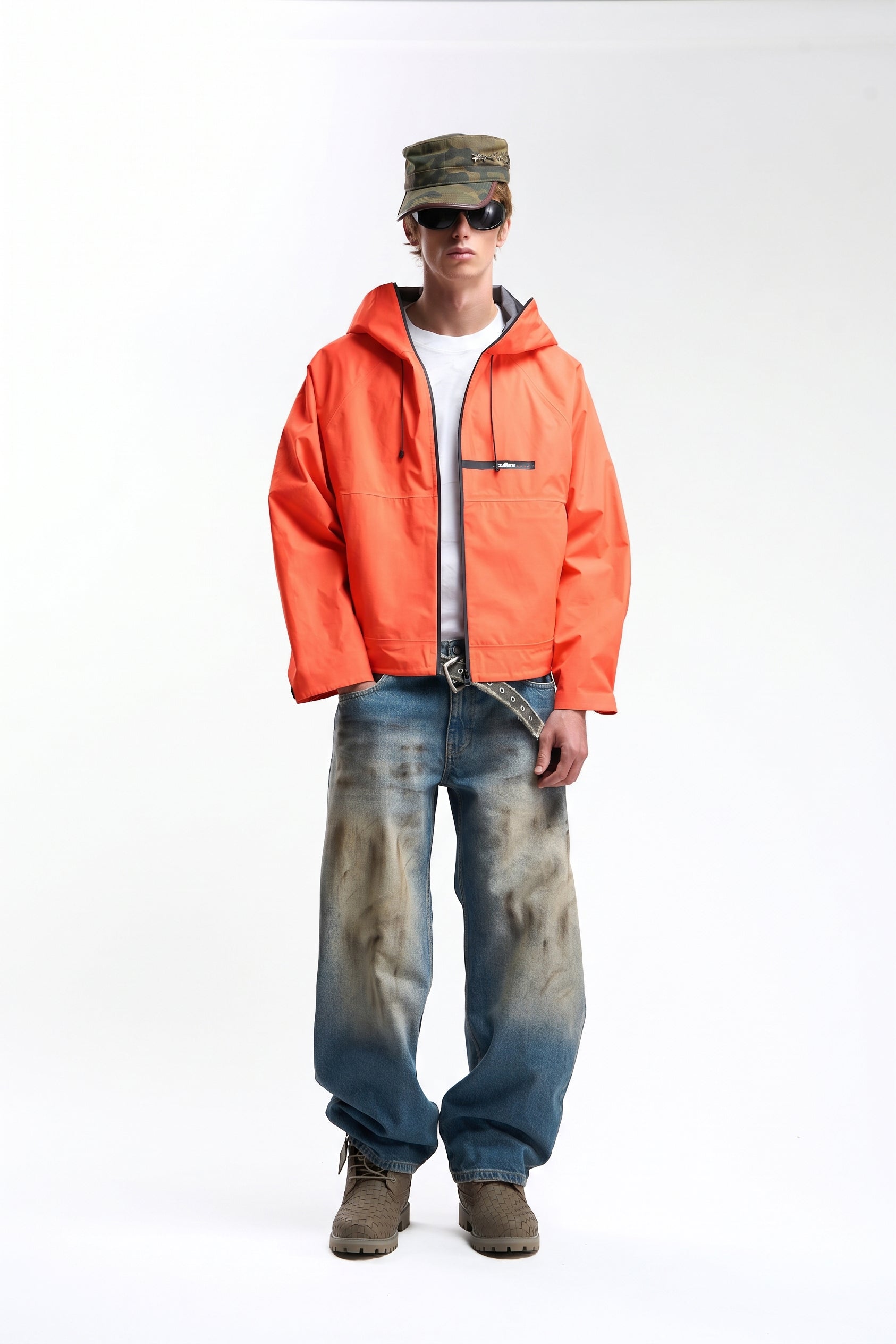Essence Orange Windbreaker