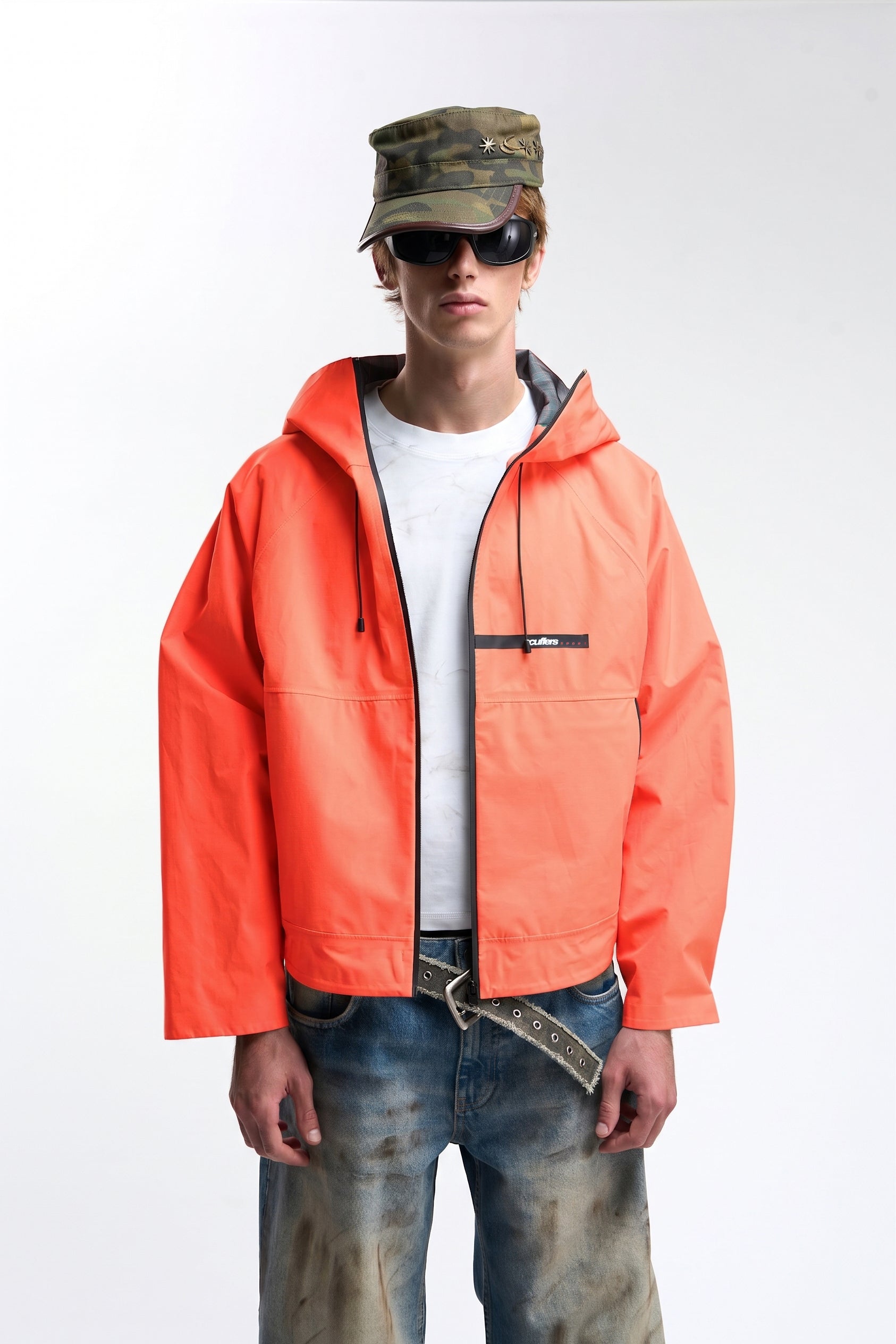 Essence Orange Windbreaker