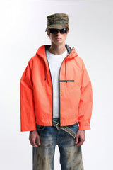 Essence Orange Windbreaker