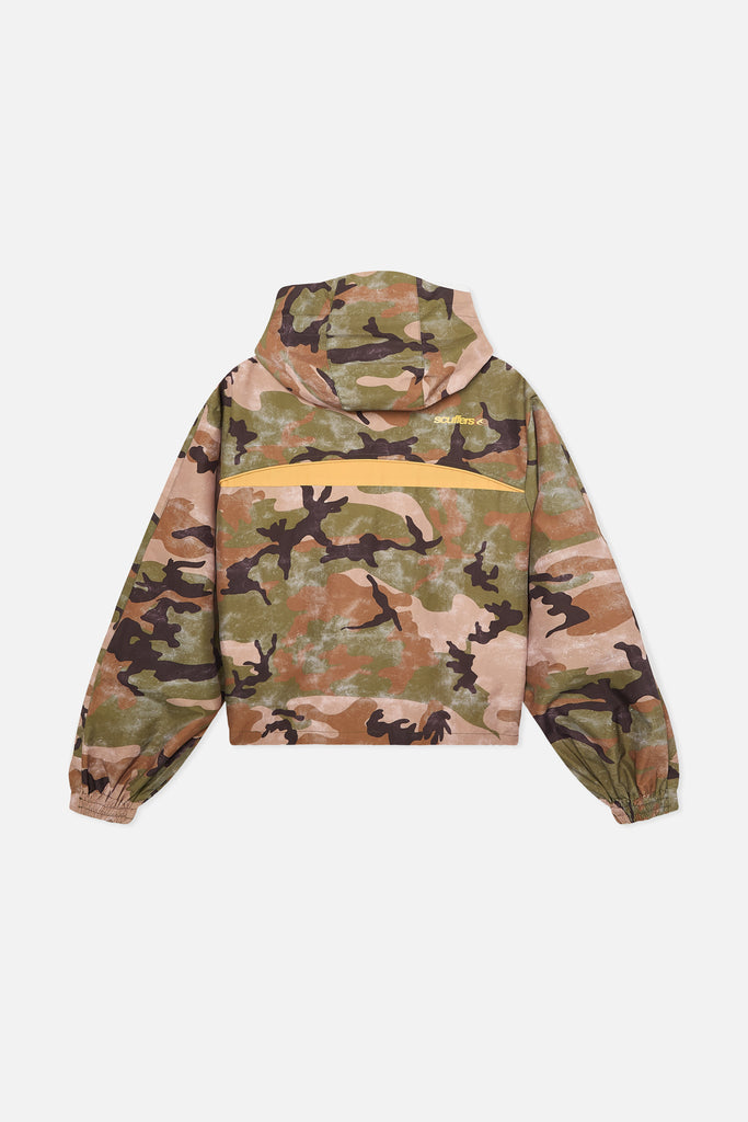 Camo Windbreaker