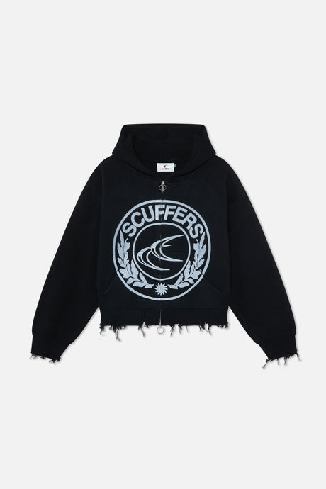 CLG Black Knit Zipper – Scuffers