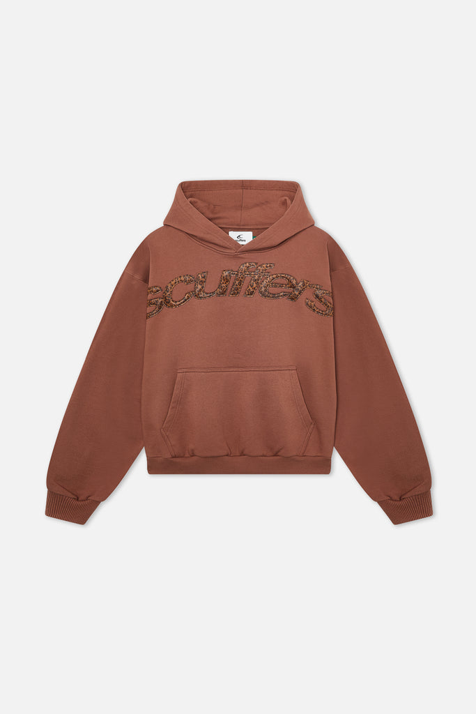 Animal Brown Hoodie