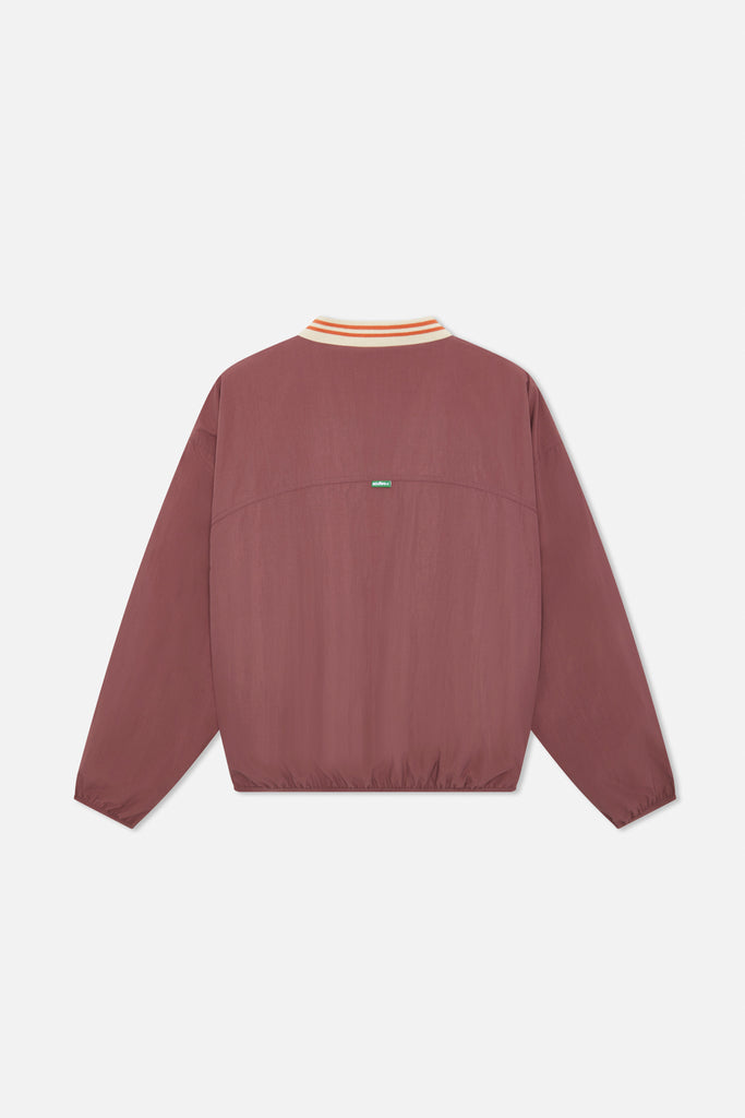 Sports Tech Burgundy Crewneck