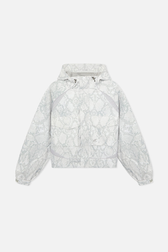 Snake Light Grey Windbreaker