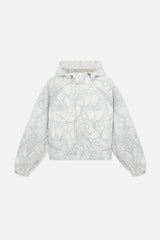 Snake Light Grey Windbreaker