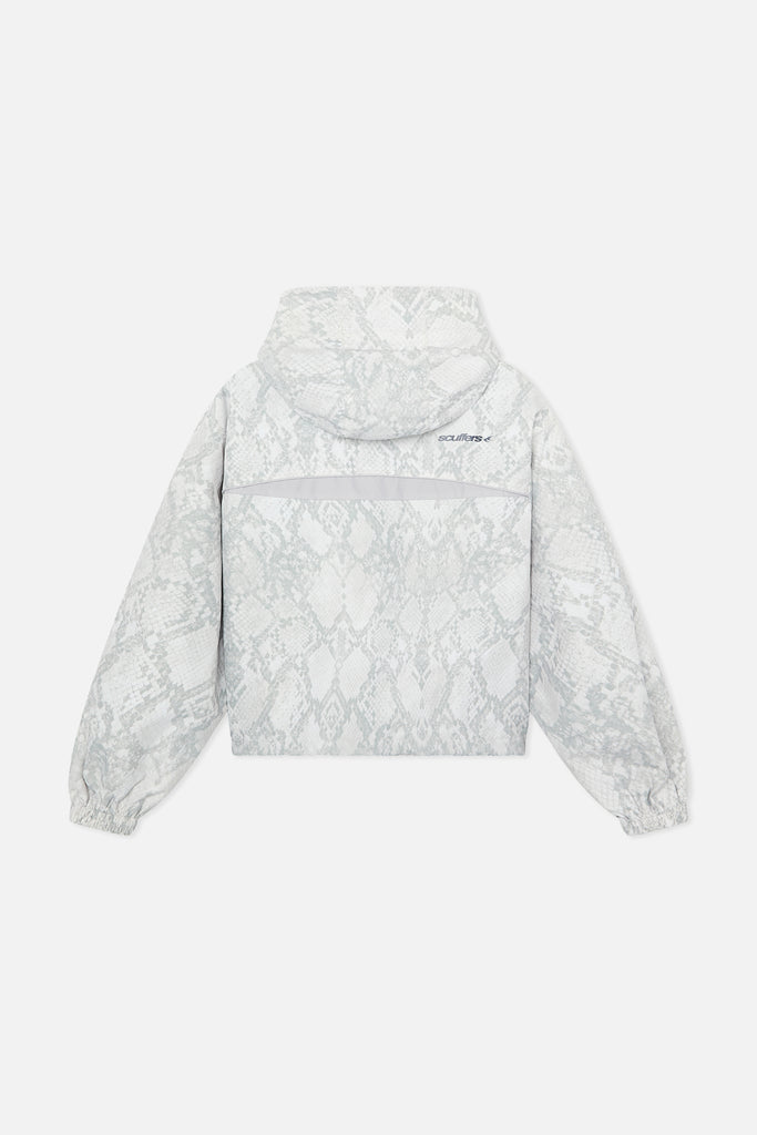 Snake Light Grey Windbreaker