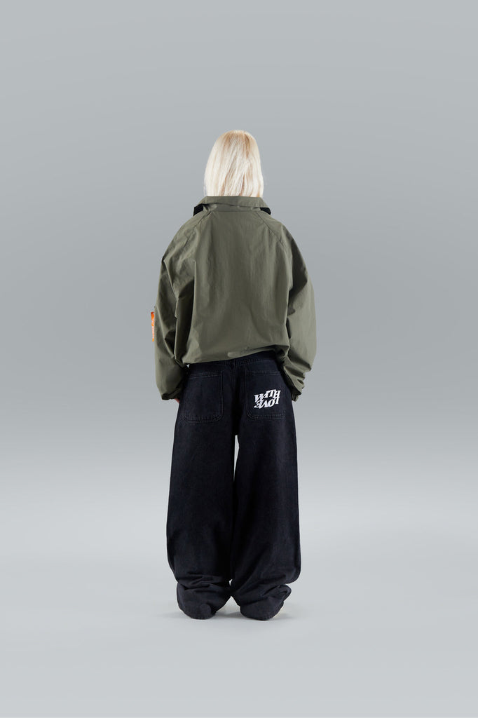 FW-7 Green Windbreaker