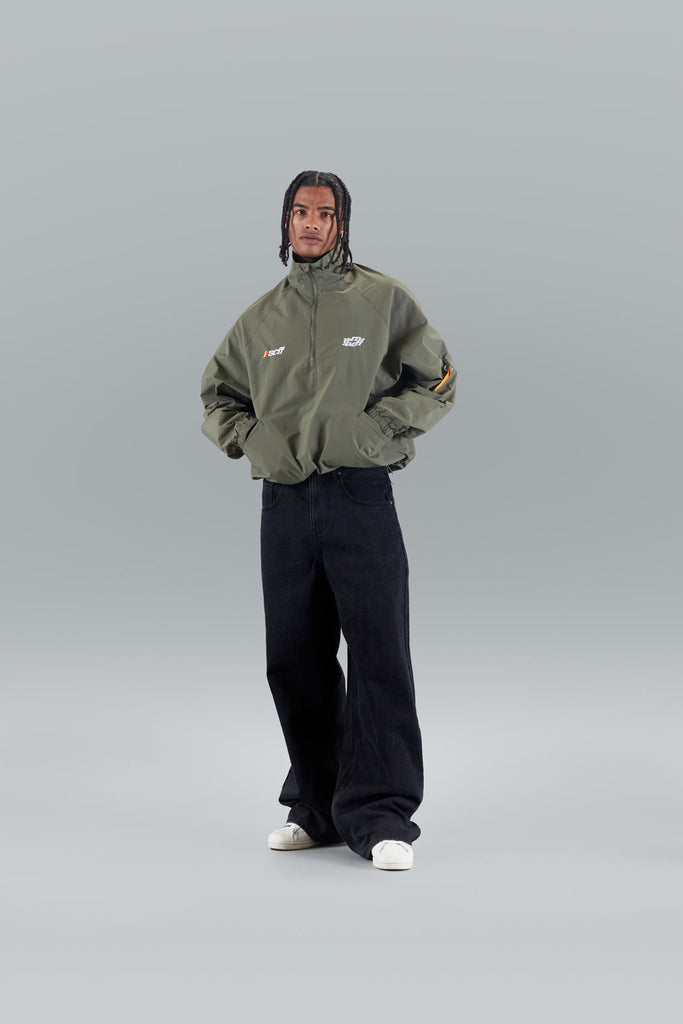 FW-7 Green Windbreaker