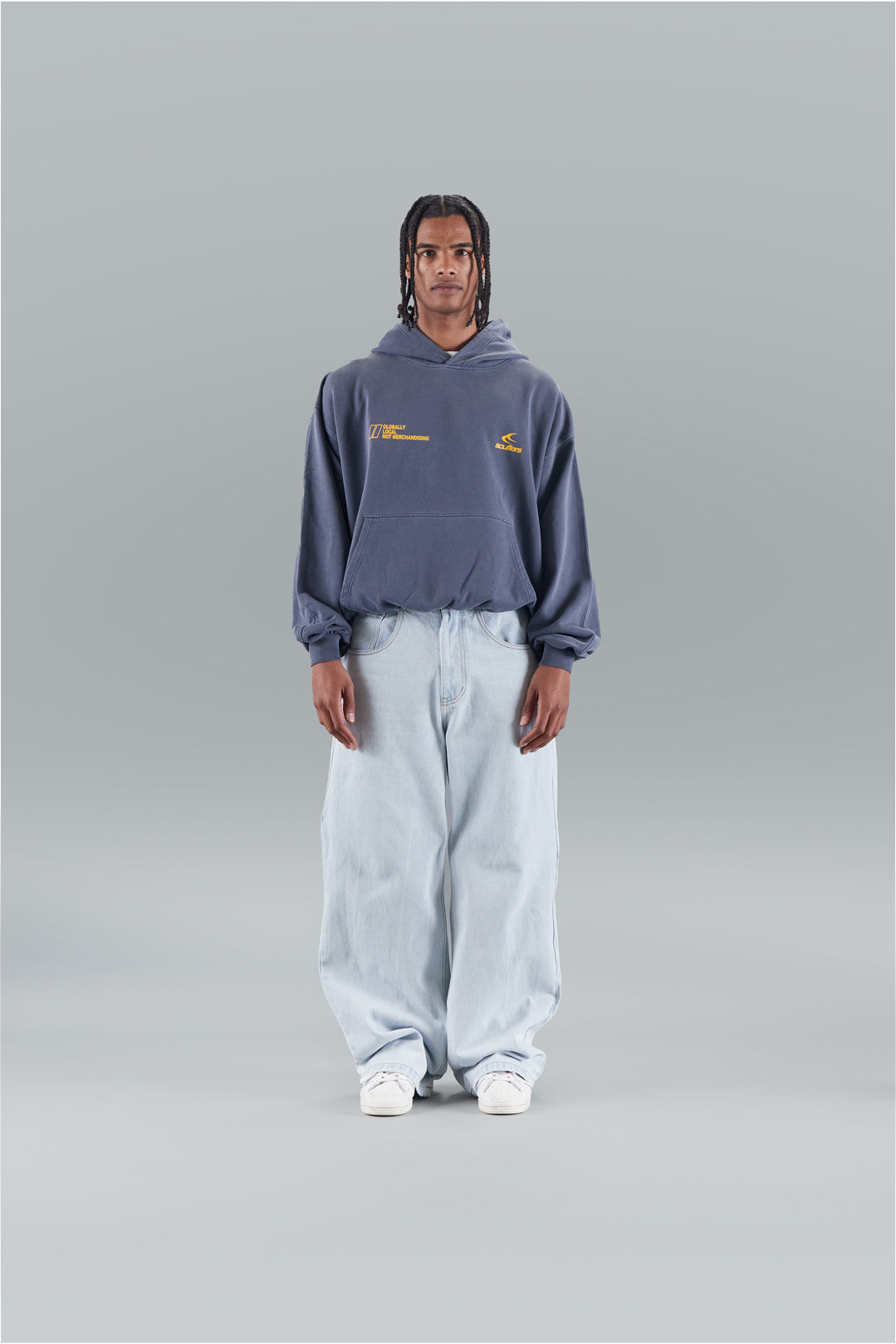 Globally Navy Hoodie