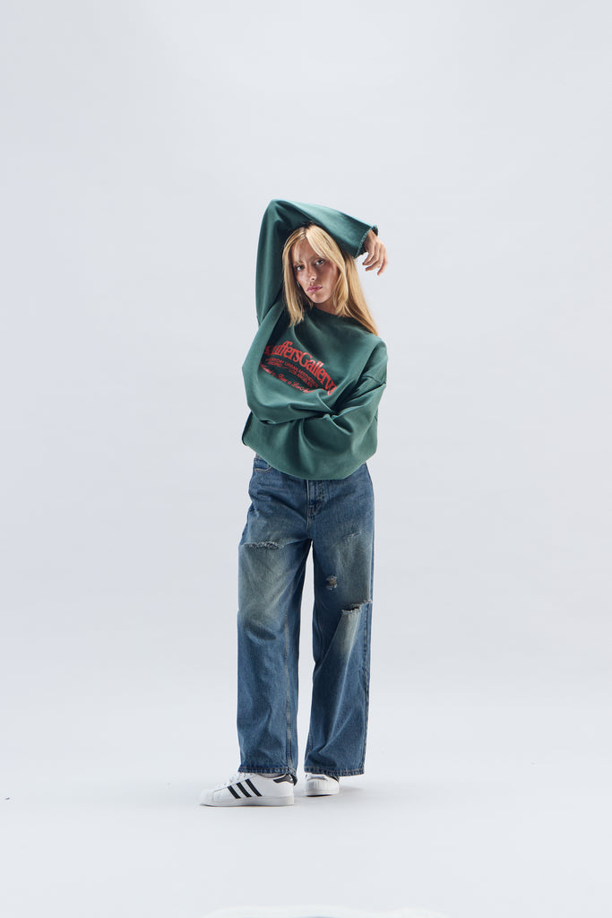 Gallery Green Sweatshirt