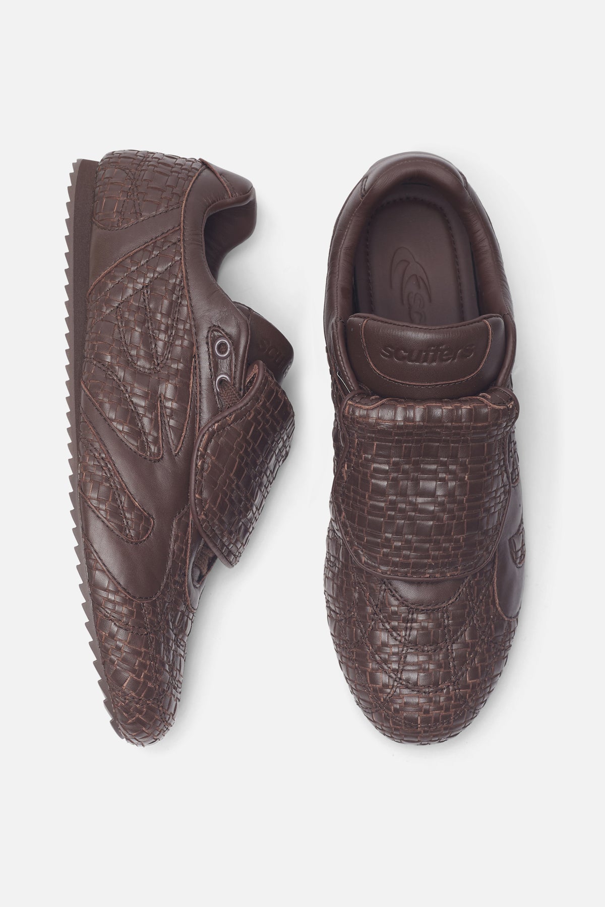 Iconic Braided Brown Sneaker