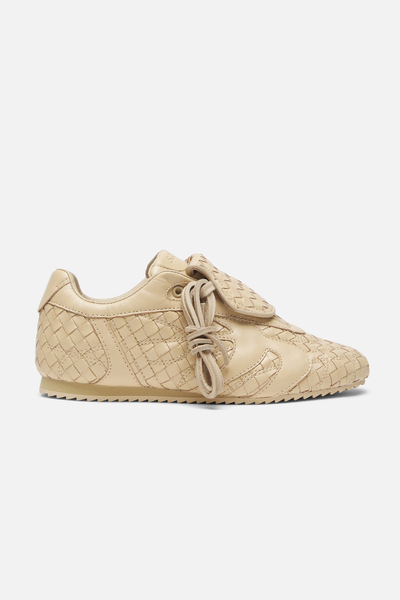 Iconic Braided Beige Sneaker