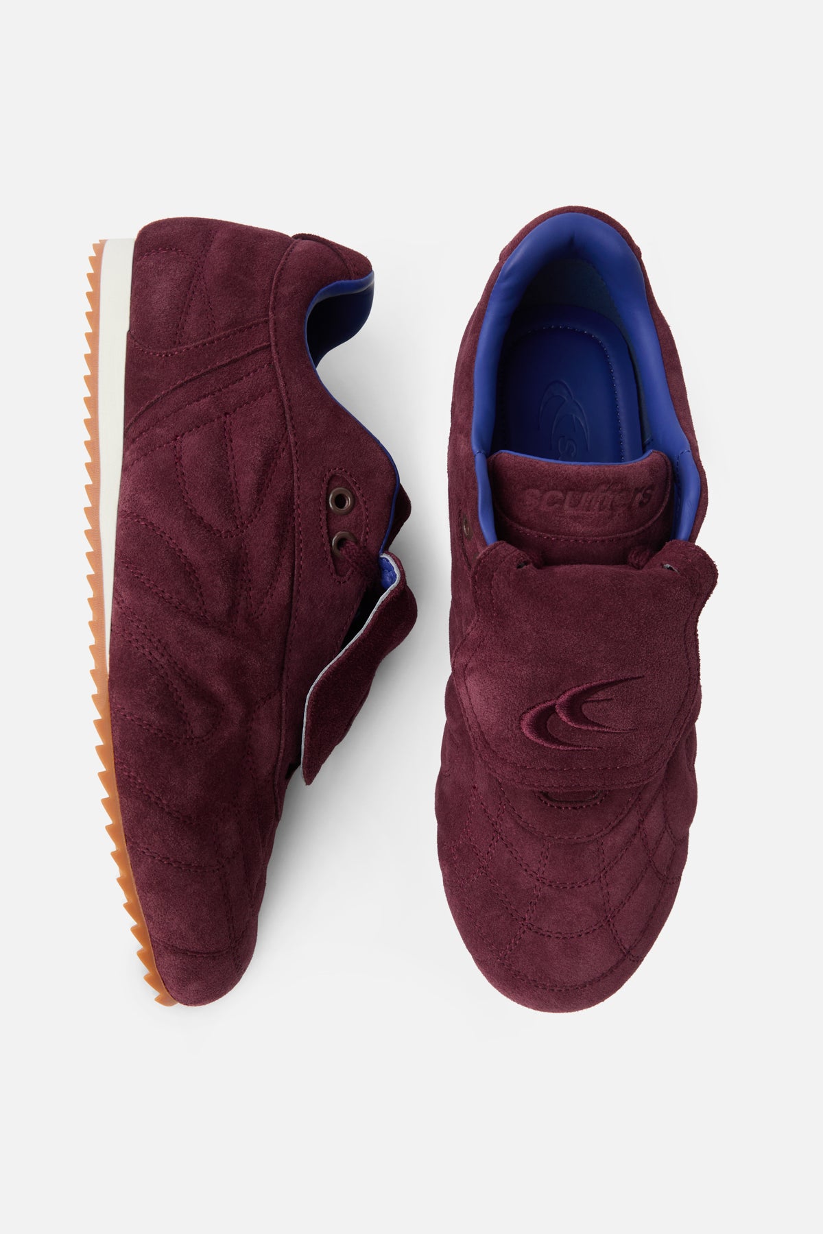 Iconic Suede Burgundy Sneaker