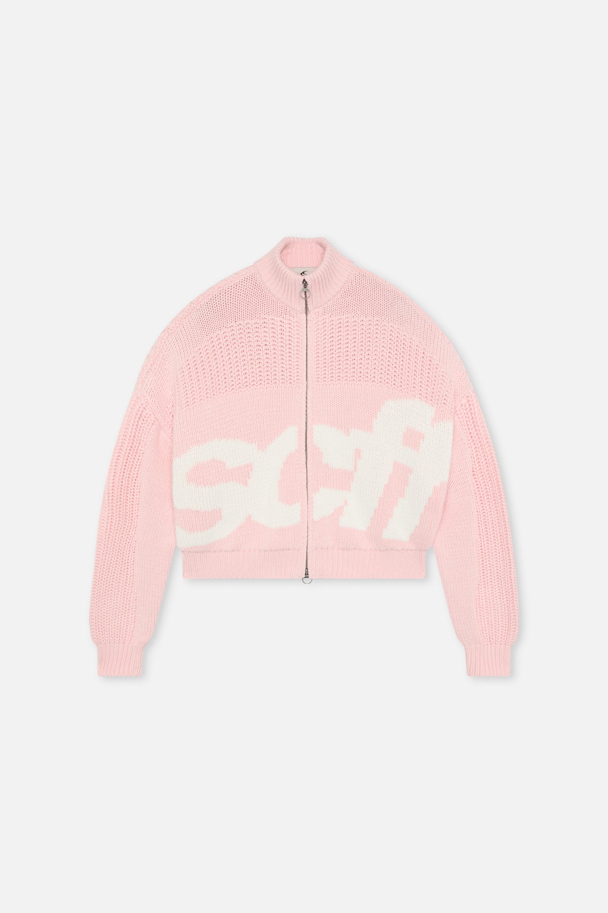 SCFF Pink Knit Zipper