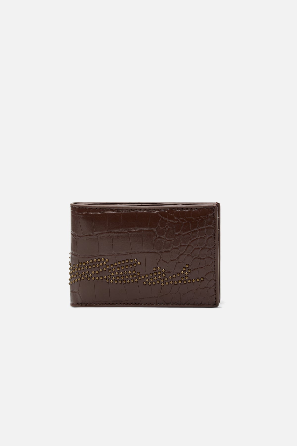 Script Brown Wallet