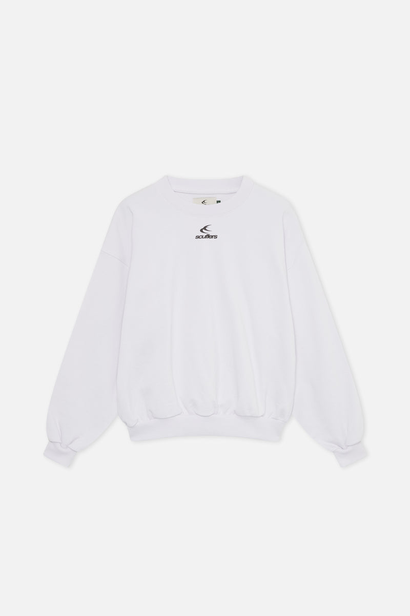 Stripes White Crewneck – Scuffers