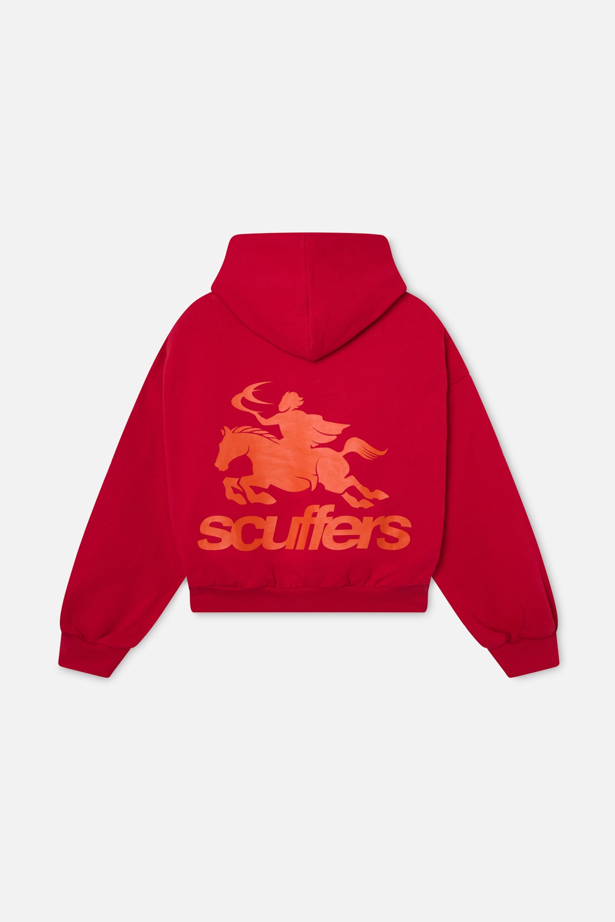 Emblem Red Hoodie