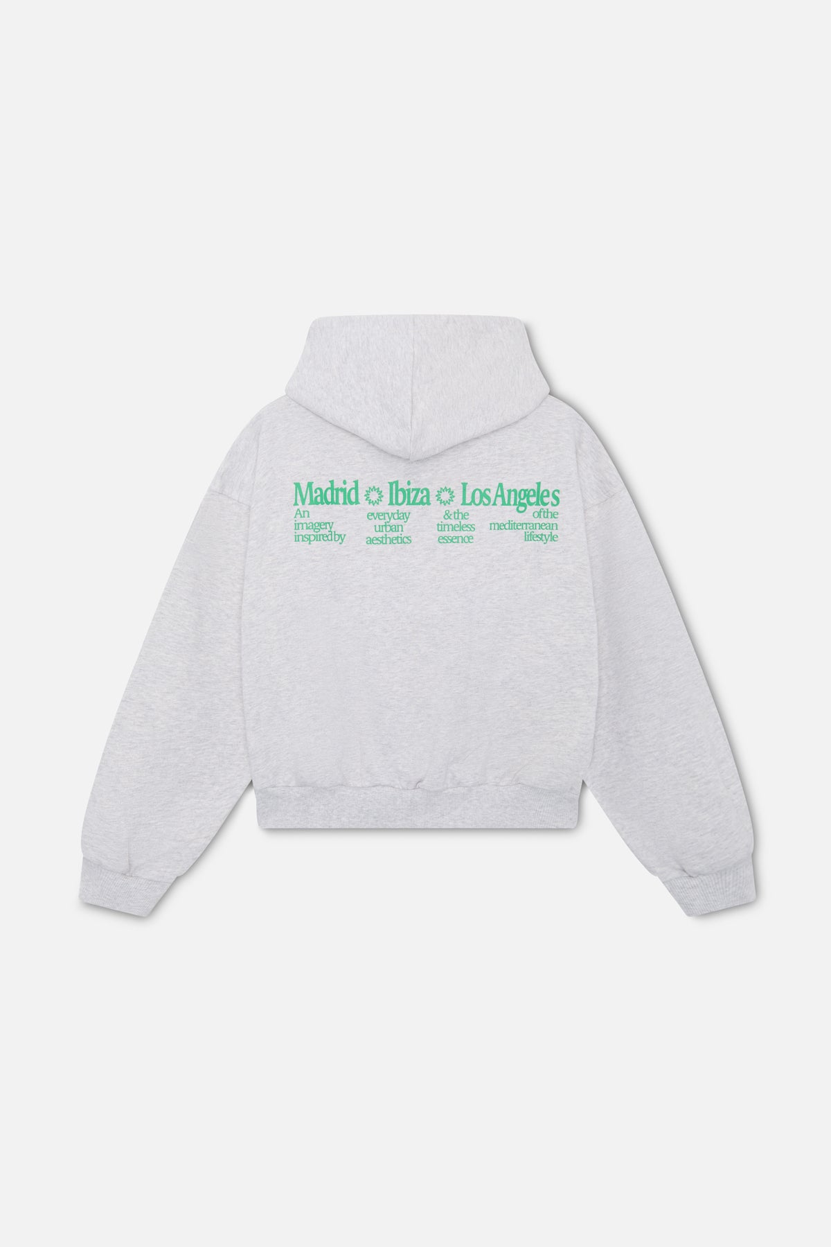 Gallery Grey Zipped Hoodie