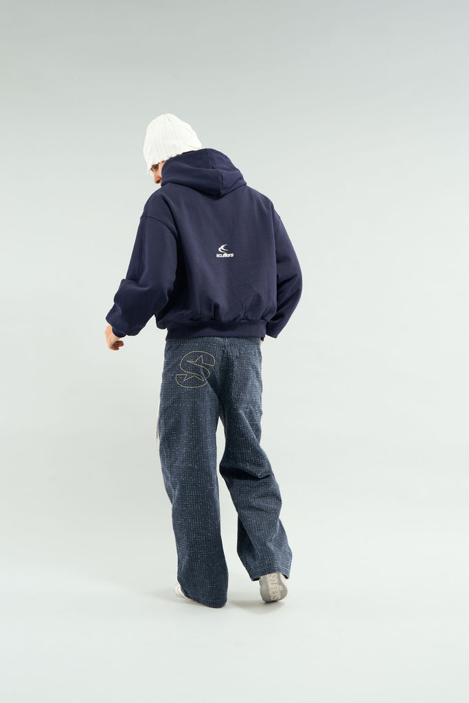 Ripstop Navy Pants