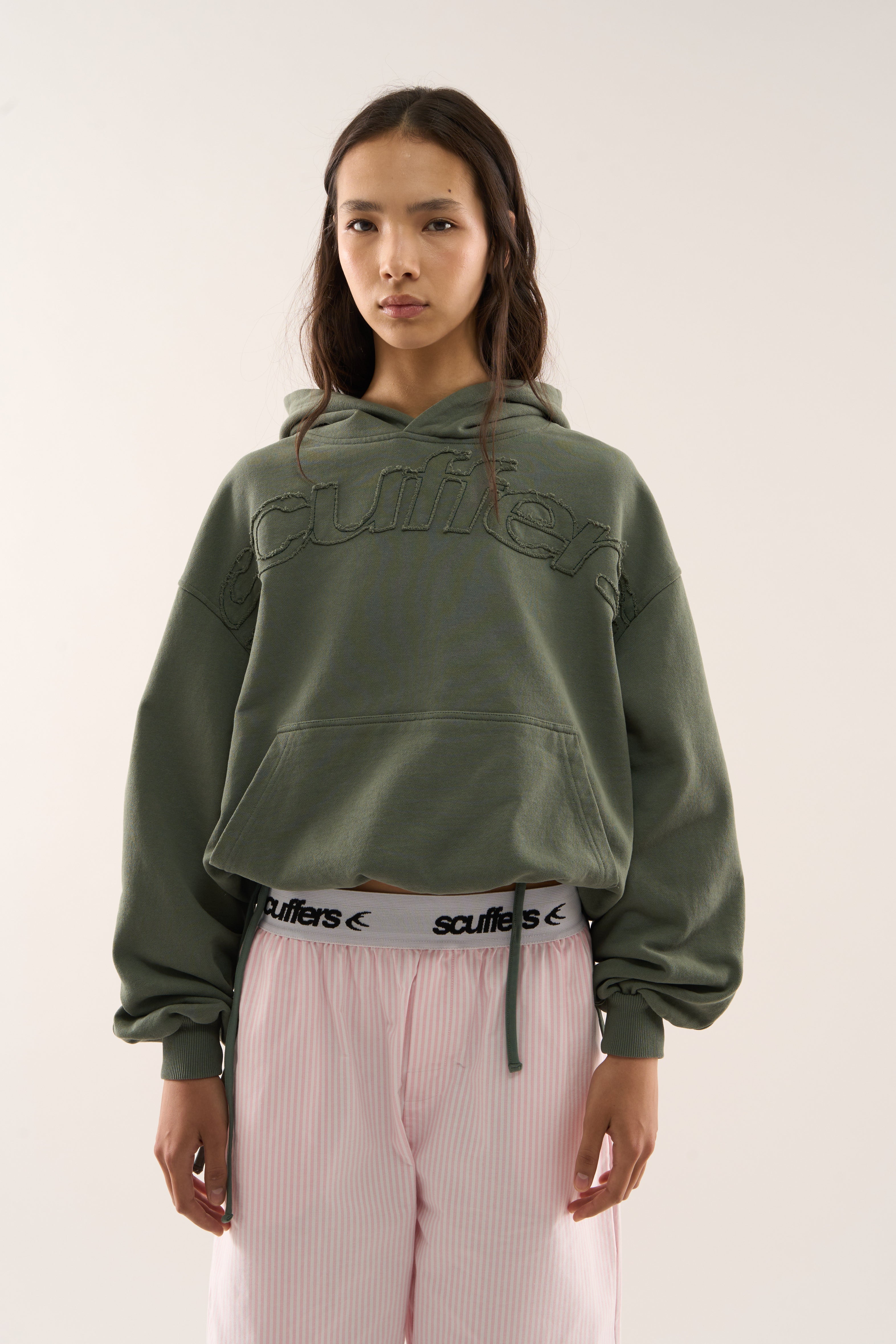 Raw Green Hoodie - Oversized Hoodie | Scuffers