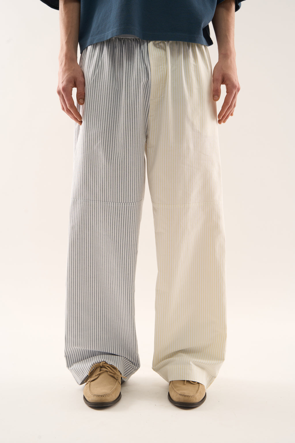 Bedroom Grey & Yellow Pants