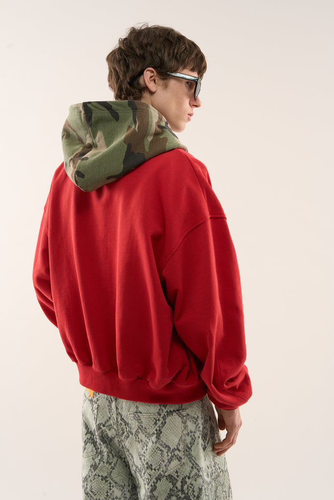 Mask Red Zipper