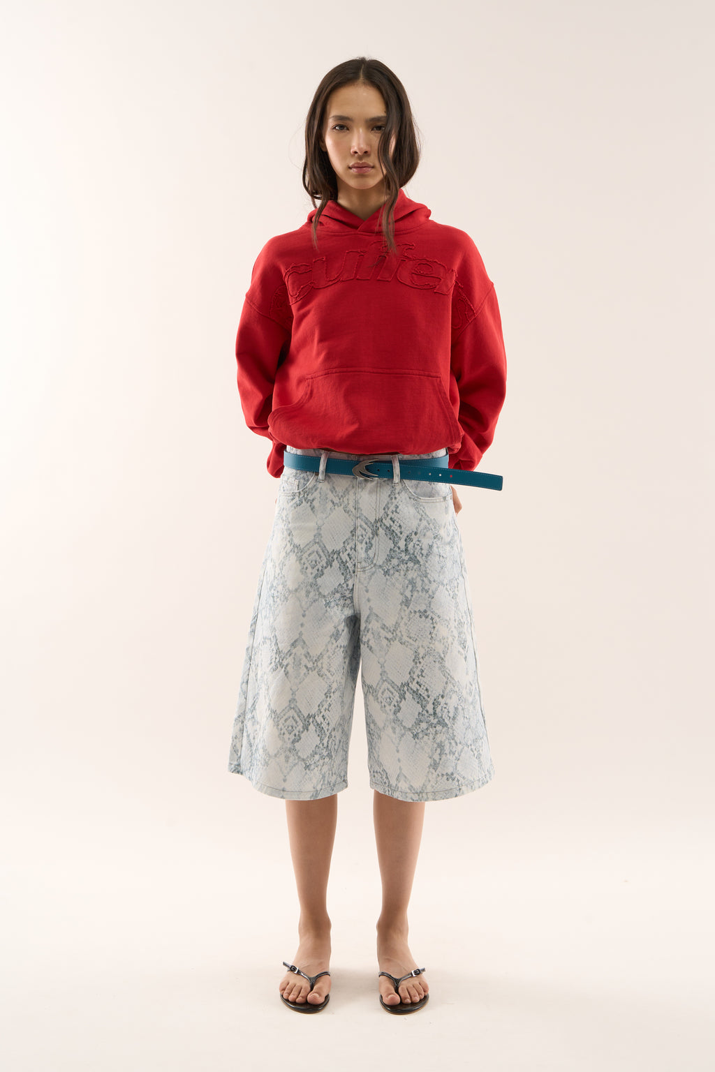 Raw Red Hoodie
