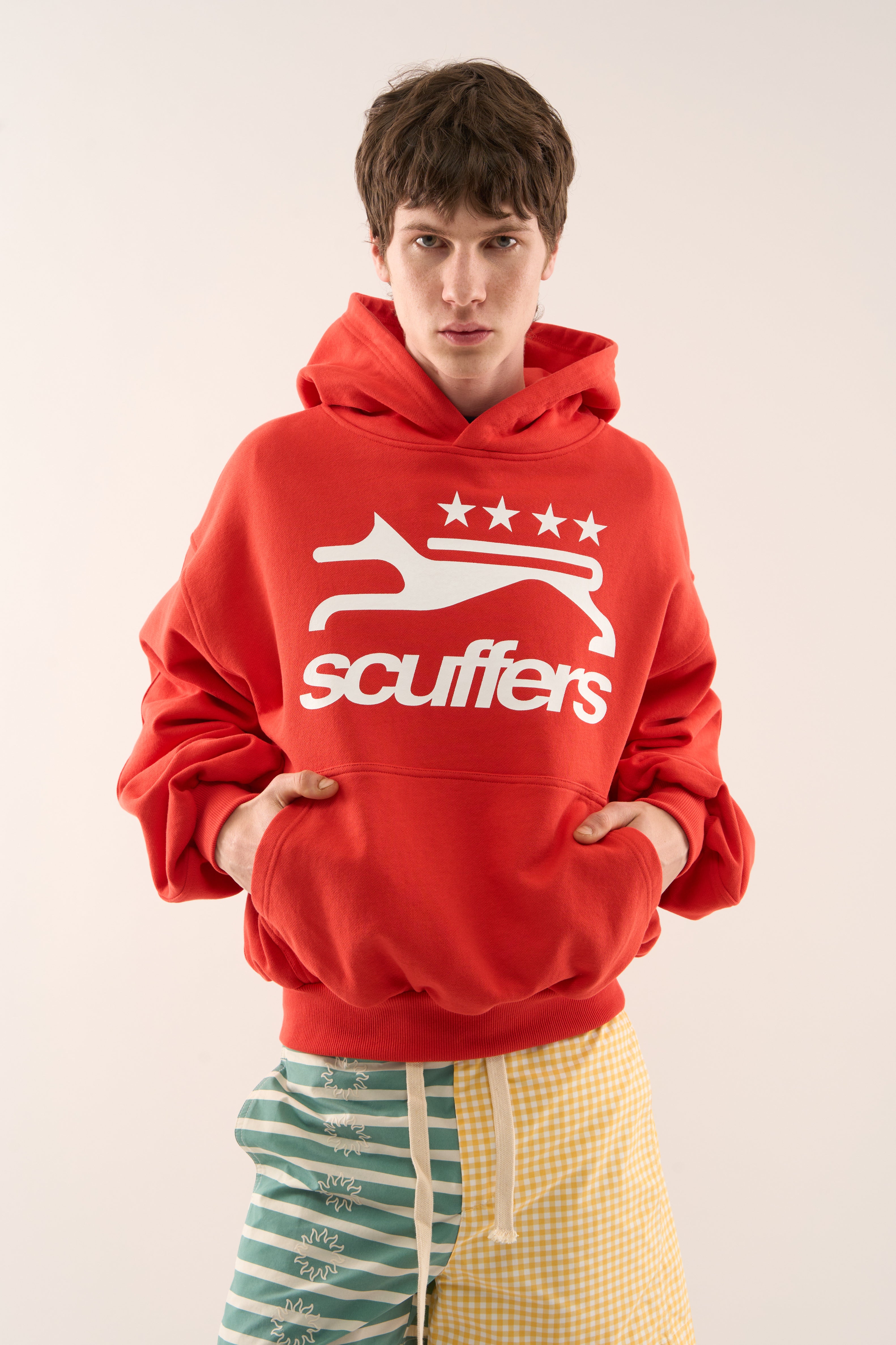 Greyhound Red Hoodie