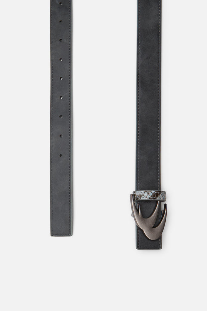 Snake White Belt