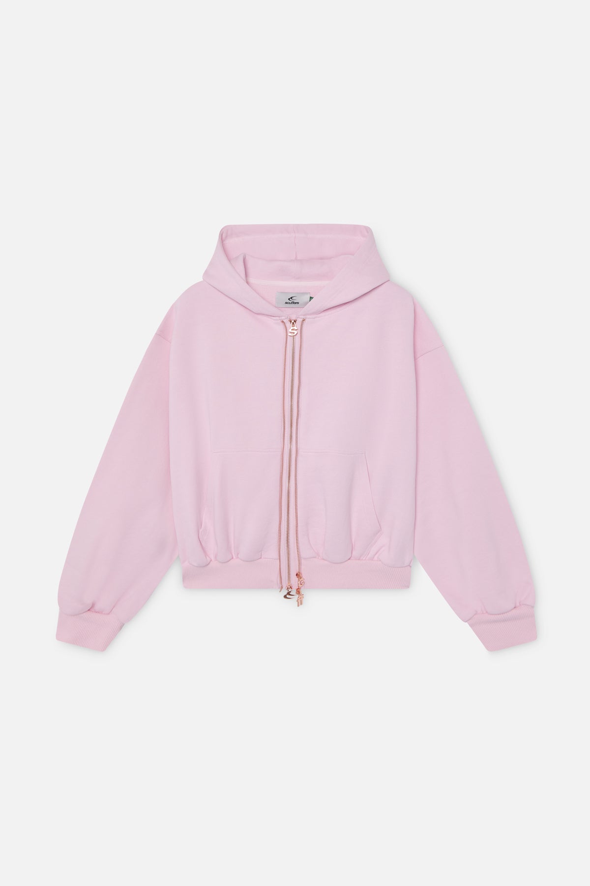 Steel Light Pink Zipper – Scuffers