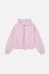 Steel Light Pink Zipper