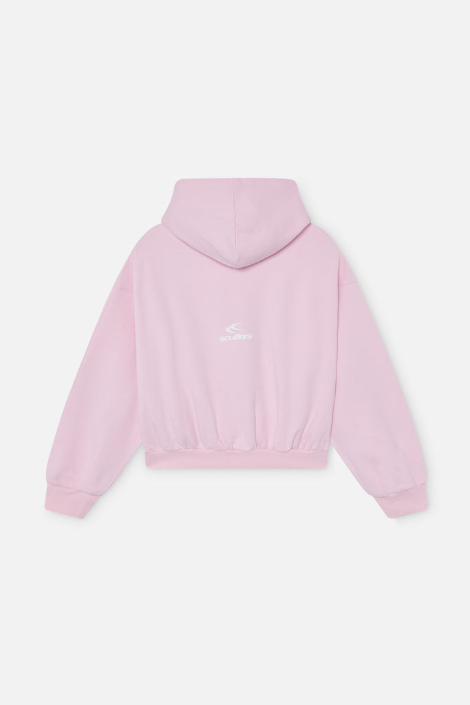 Steel Light Pink Zipper